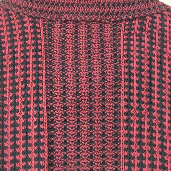 100% Cotton Knitted Long Sweater Vest - Picture 3 of 5